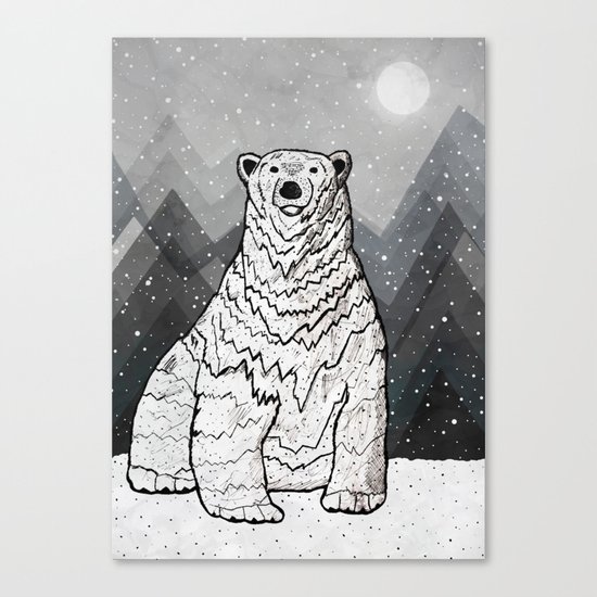 Polar Bear Canvas Print