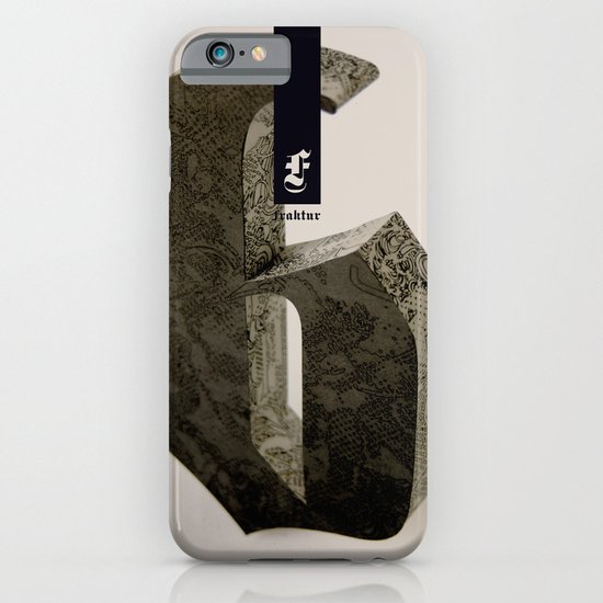 Blackletter iPhone & iPod Case