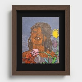 Ms.May Recessed Framed Print