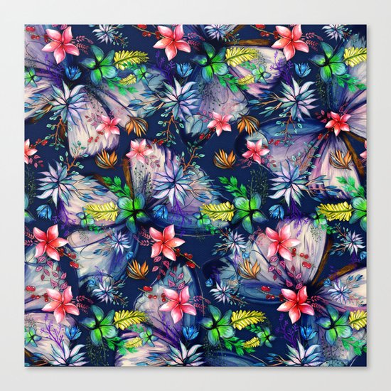 My Tropical Garden 11 Canvas Print