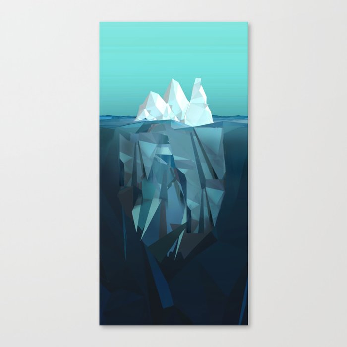 Iceberg Canvas Print