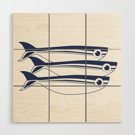 Little Fish Wood Wall Art