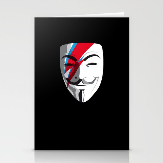 Who wants to be Anonymous? Let's be Fabulous! Viggy Starfawkes. Stationery Cards