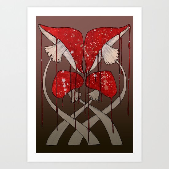 Amanita Art Print