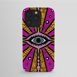 Colourful Evil Eye iPhone Case