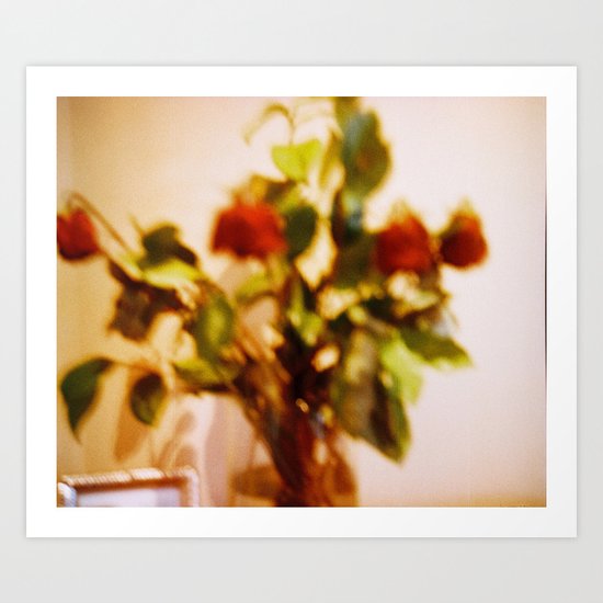 Death roses Art Print