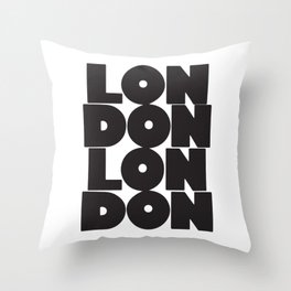London London Throw Pillow