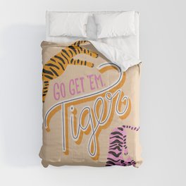 Go Get 'Em Tiger – Melon Comforter