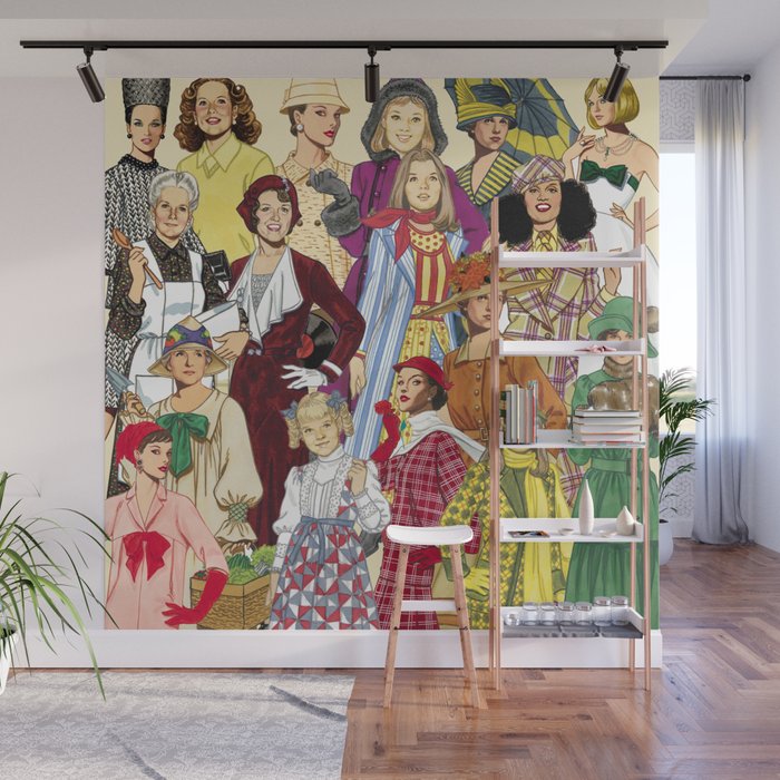 Womans Collection Wall Mural