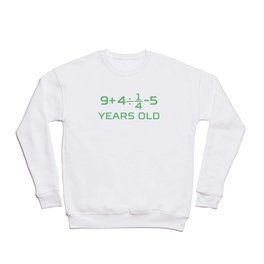 20 Years Old Math Equation Funny 20th Birthday Crewneck Sweatshirt | Math, Birthday, Green, 20Yearsold, Algebra, 20Th, Nerd, Graphicdesign, Equation, Funny 