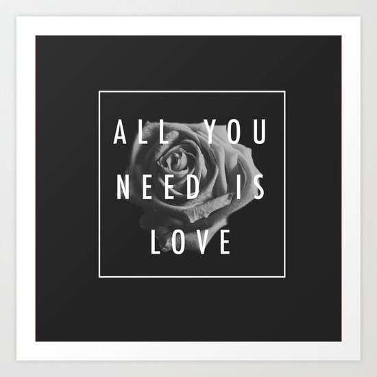 Needy Art Print
