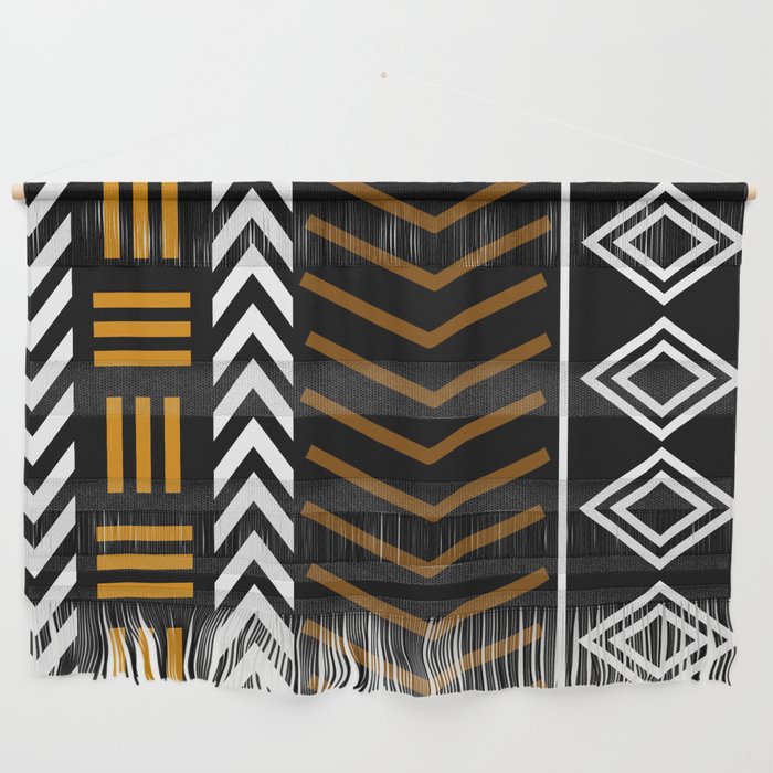 African mudcloth best sale wall hanging