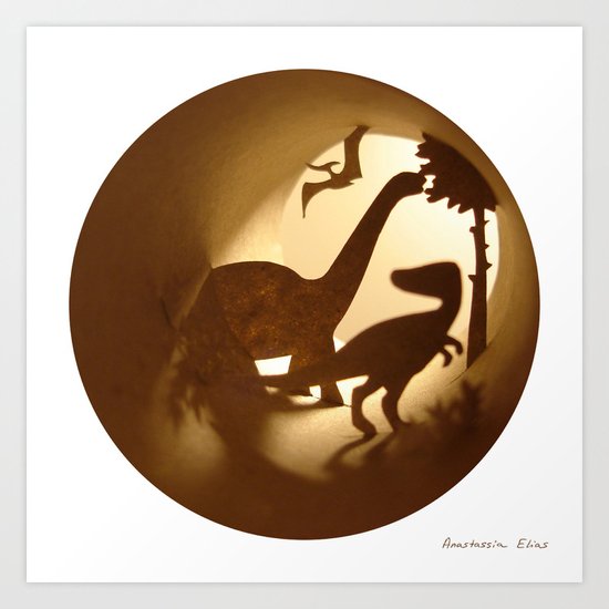 Prehistory (Préhistoire) Art Print