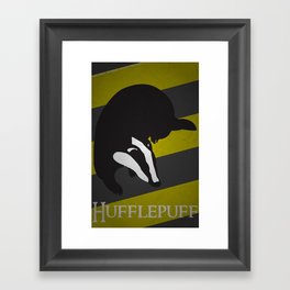 Hufflepuff Framed Art Print