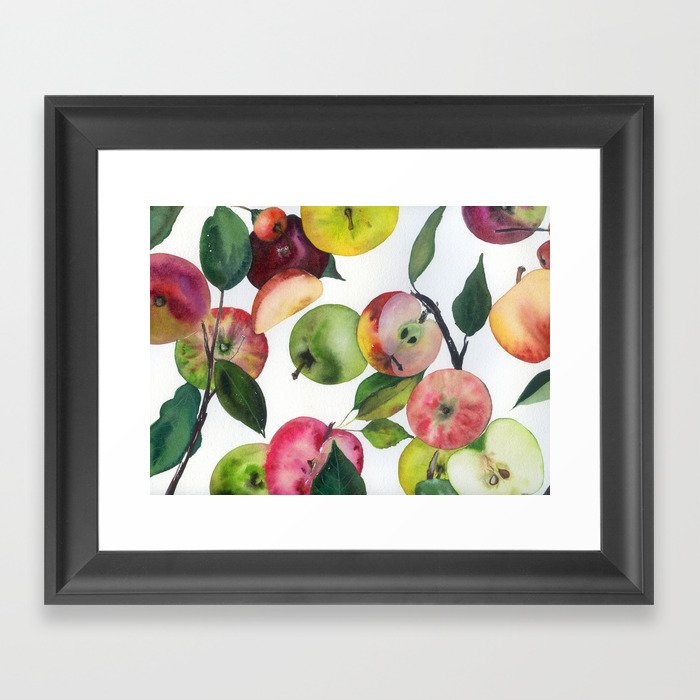 apple mania N.o 9 Framed Art Print