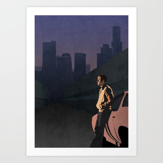 DRIVE (NO TITLE) Art Print