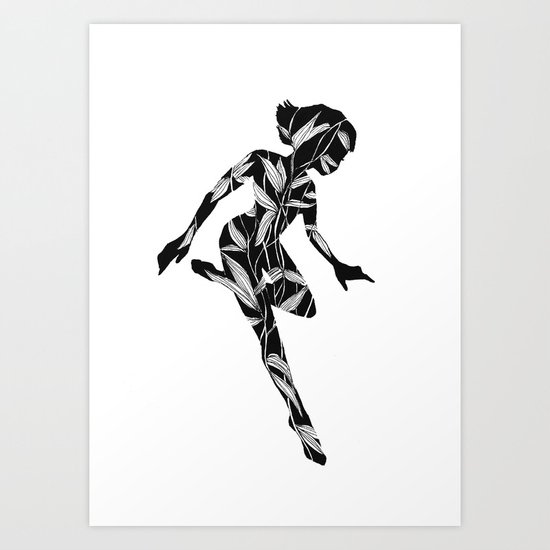 Floating Art Print