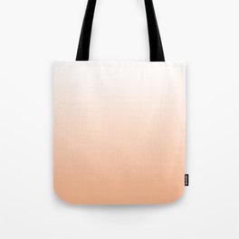 Peach Ombre Tote Bag