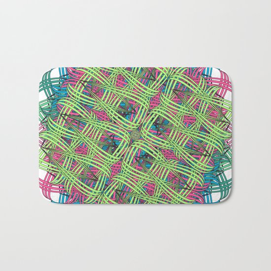 Multicolored Bath Mat