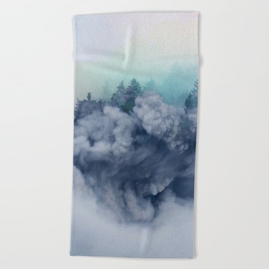Haunt me again Beach Towel