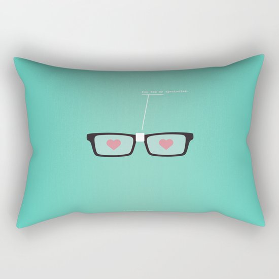 You Fog My Spectacles Rectangular Pillow