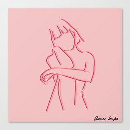 Pink Gal Canvas Print