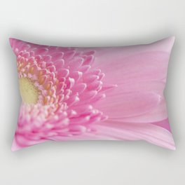 Bright and cheerful hot pink gerbera - romantic valentines flower - nature photography Rectangular Pillow