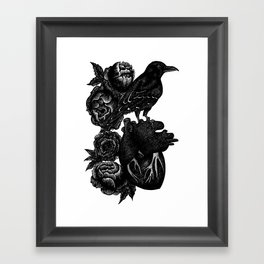 Heart Framed Art Print