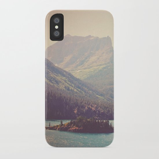 Retro Glacier iPhone Case