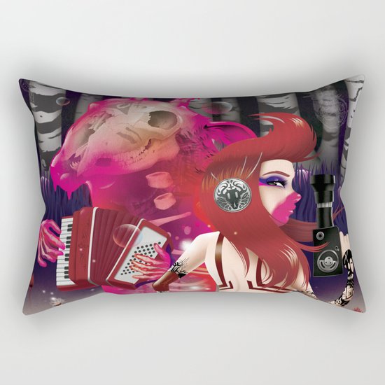 'Showtime' Rectangular Pillow