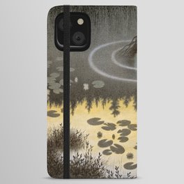  Nøkken (The Water Sprite) Theodor Kittelsen iPhone Wallet Case