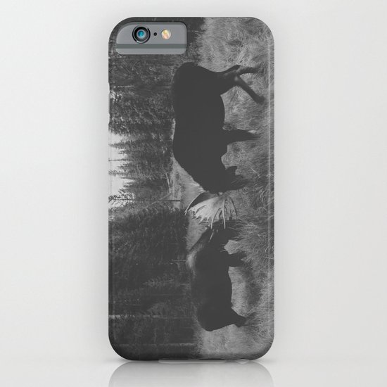 Moose Battle iPhone & iPod Case
