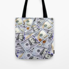 Dollars for good luck Tote Bag