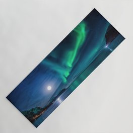 Aurora Borealis Yoga Mat