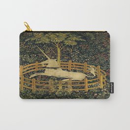 The Unicorn in Captivity Carry-All Pouch