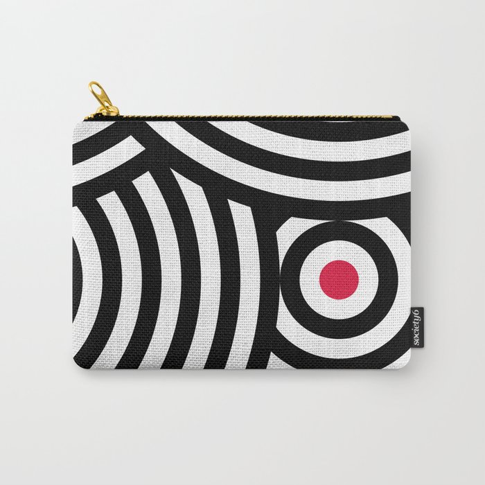 Cropped Roundels Carry-All Pouch