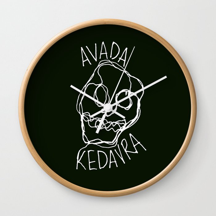 Avada Kedavra Wall Clock