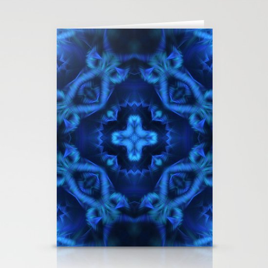 Blue Cross Stationery Cards