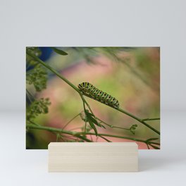 Caterpillar nap Mini Art Print
