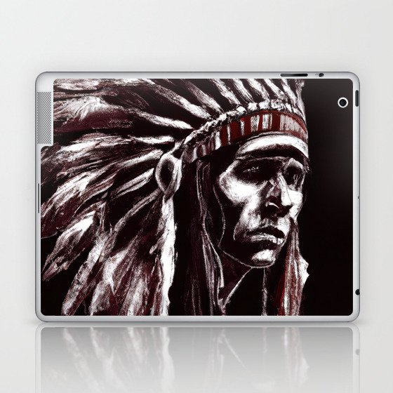 Native American Chief Laptop & iPad Skin