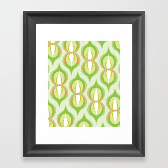 Modernco - Green Framed Art Print
