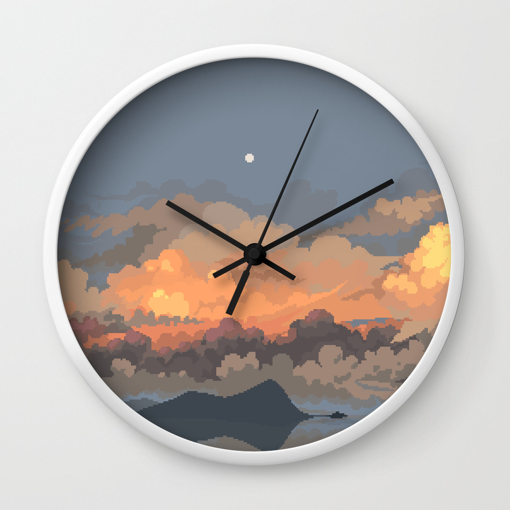 Java Wall Clock By Software Society6