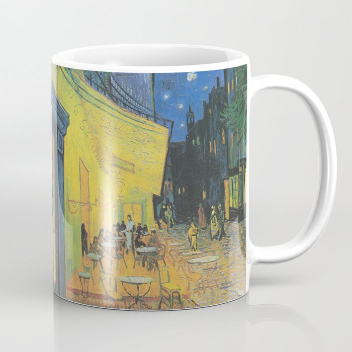 Cafe Terrace at Night by Vincent van Gogh Coffee Mug
