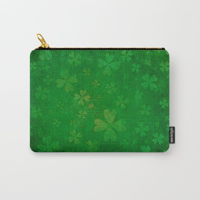 Shamrock Pattern Carry-All Pouch