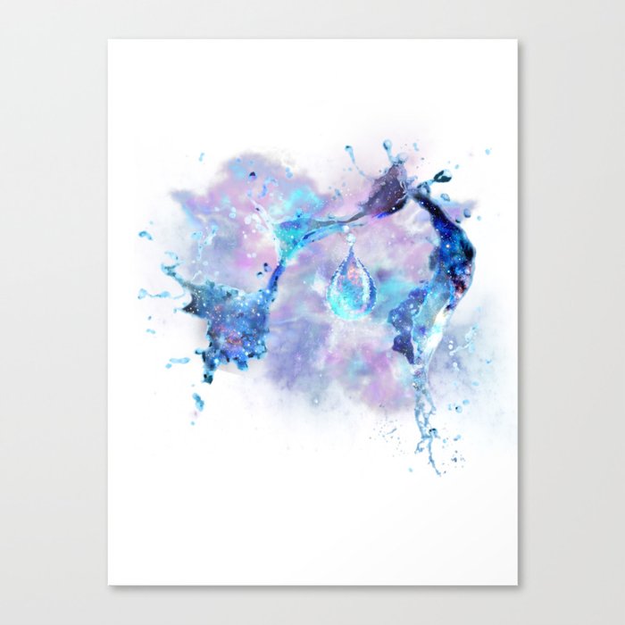 Every Drop Goes To The Ocean Canvas Print