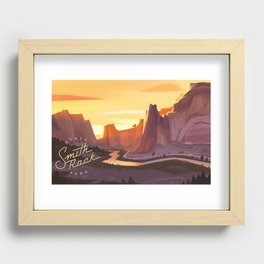 Smith Rock State Park Recessed Framed Print