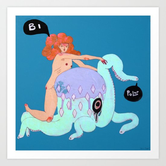 bipolar Art Print