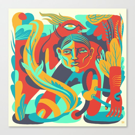 Flight Delay Canvas Print
