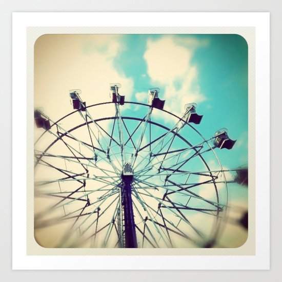 sweet summer days Art Print