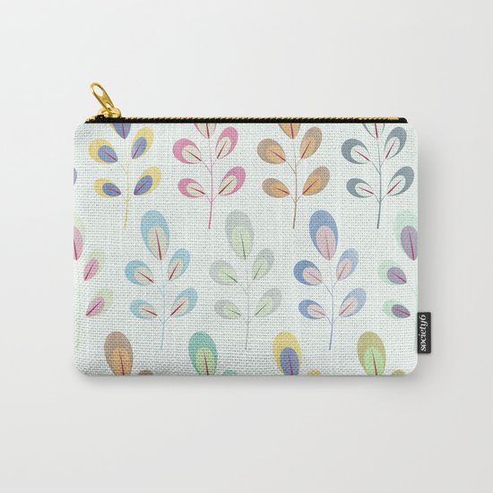 Colorful Leaves III Carry-All Pouch